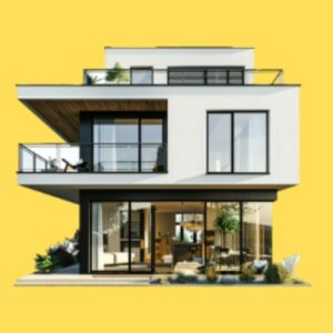 3d fron elevation plan thehouseofdreams